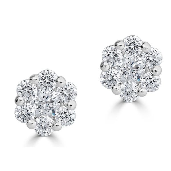 14K White Gold Other Earrings Blue Water Jewelers Saint Augustine, FL