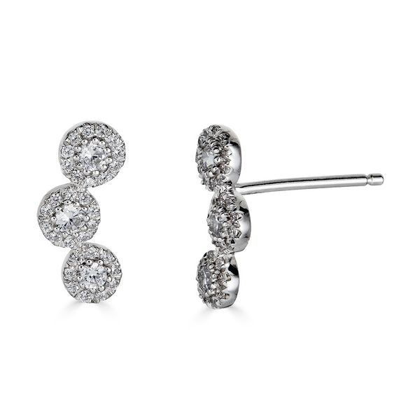 14K White Gold Other Earrings Blue Water Jewelers Saint Augustine, FL