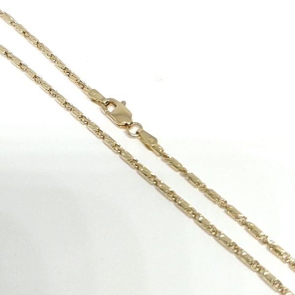 14K Yellow Gold Link Bracelet Blue Water Jewelers Saint Augustine, FL