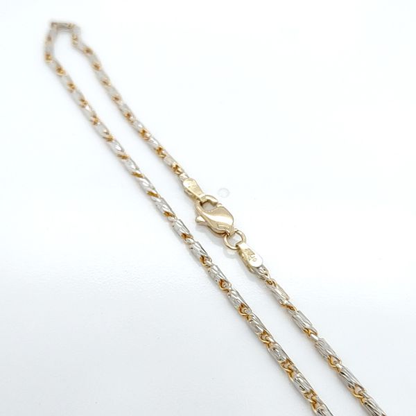 Other Two-Tone Link Bracelet Blue Water Jewelers Saint Augustine, FL