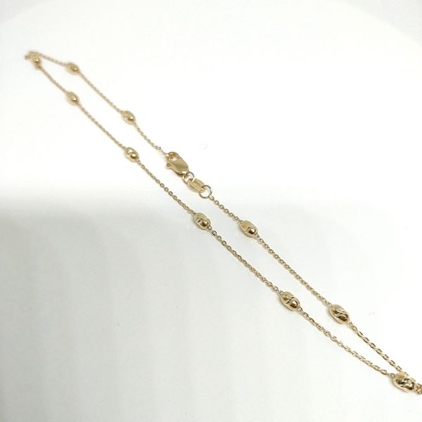 14K Yellow Gold Station Bracelet Blue Water Jewelers Saint Augustine, FL