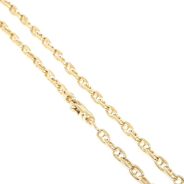 14K Yellow Gold Anchor Chain Blue Water Jewelers Saint Augustine, FL