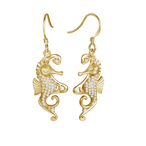Yellow Gold Other Earrings Blue Water Jewelers Saint Augustine, FL