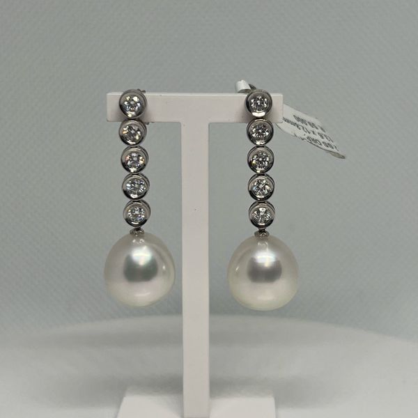 18K White Gold Other Earrings Blue Water Jewelers Saint Augustine, FL
