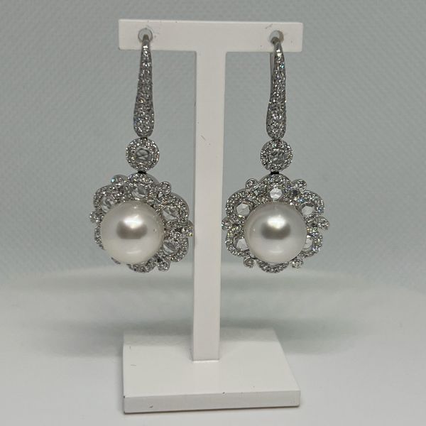 18K White Gold Other Earrings Blue Water Jewelers Saint Augustine, FL