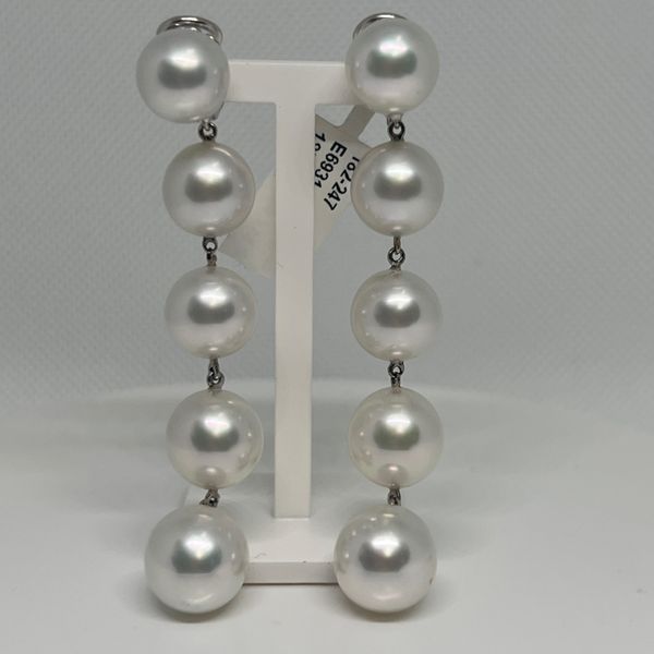 18K White Gold Other Earrings Blue Water Jewelers Saint Augustine, FL