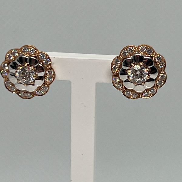 18K Rose Gold Other Earrings Blue Water Jewelers Saint Augustine, FL
