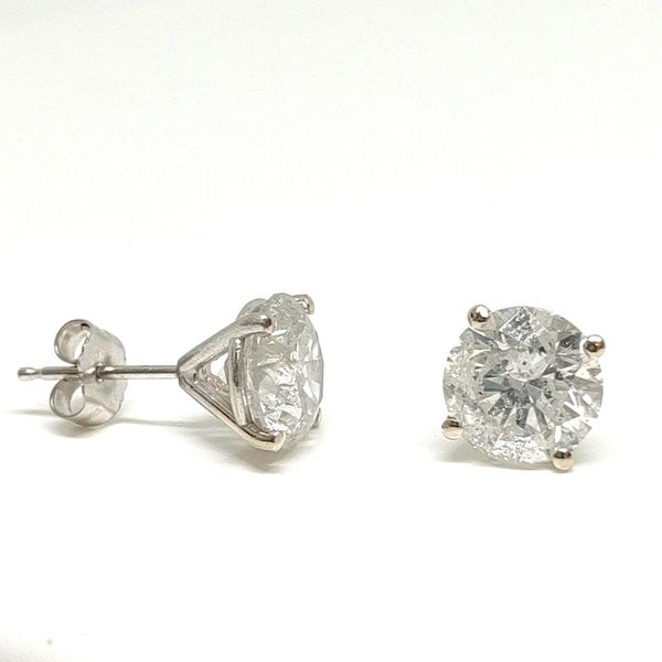 14K White Gold Stud Earrings Blue Water Jewelers Saint Augustine, FL
