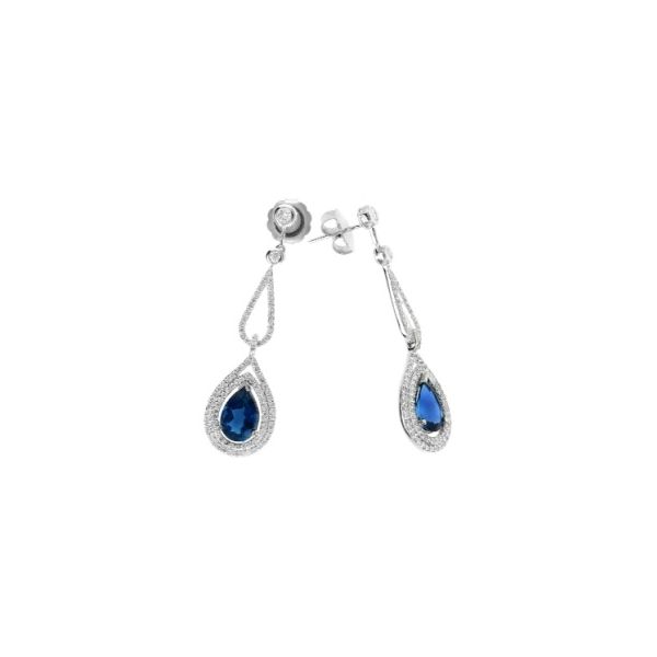 14K White Gold Other Earrings Blue Water Jewelers Saint Augustine, FL