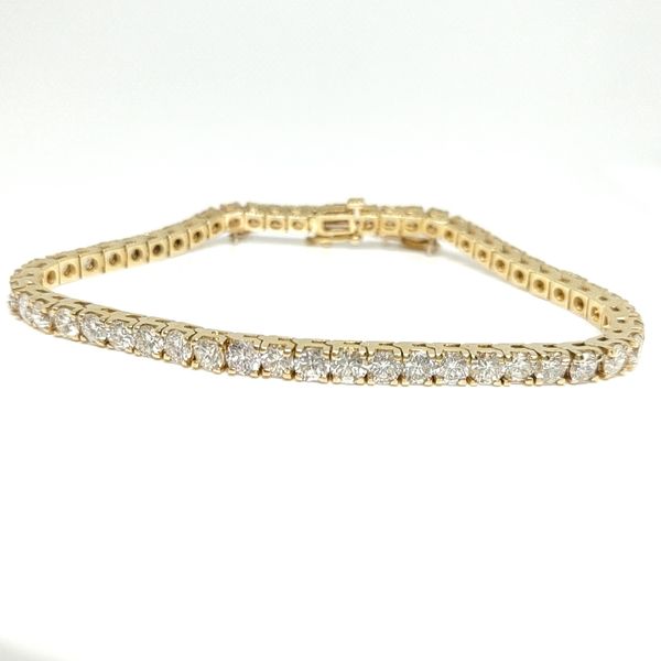 14K Yellow Gold Tennis Bracelet Blue Water Jewelers Saint Augustine, FL