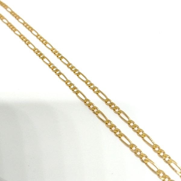 14K Yellow Gold Figaro Chain Blue Water Jewelers Saint Augustine, FL