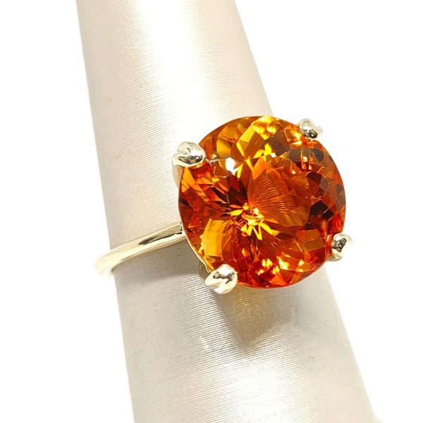 14K Yellow Gold Solitaire Ring Blue Water Jewelers Saint Augustine, FL