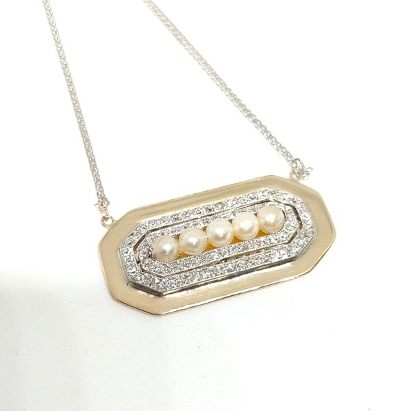 Two-Tone Necklace Blue Water Jewelers Saint Augustine, FL