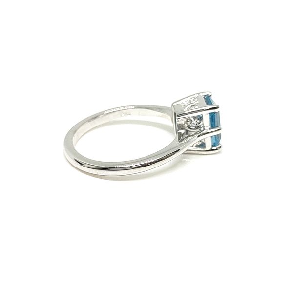 14K White Gold Solitaire Ring Image 2 Blue Water Jewelers St. Augustine, FL