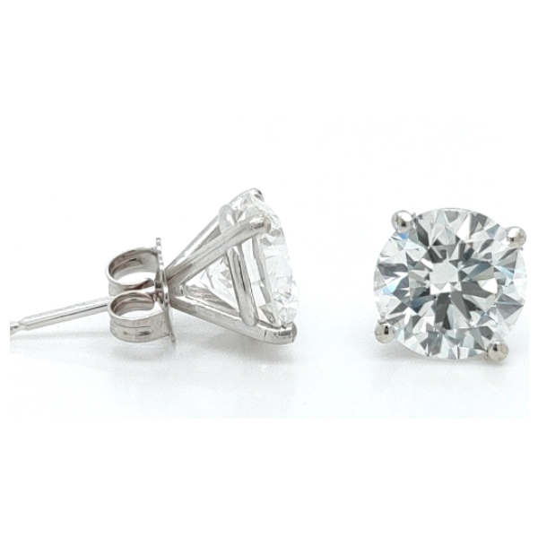 14K White Gold Stud Earrings Blue Water Jewelers Saint Augustine, FL