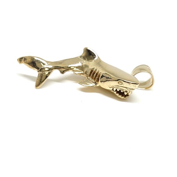 14K Yellow Gold Pendant Blue Water Jewelers Saint Augustine, FL