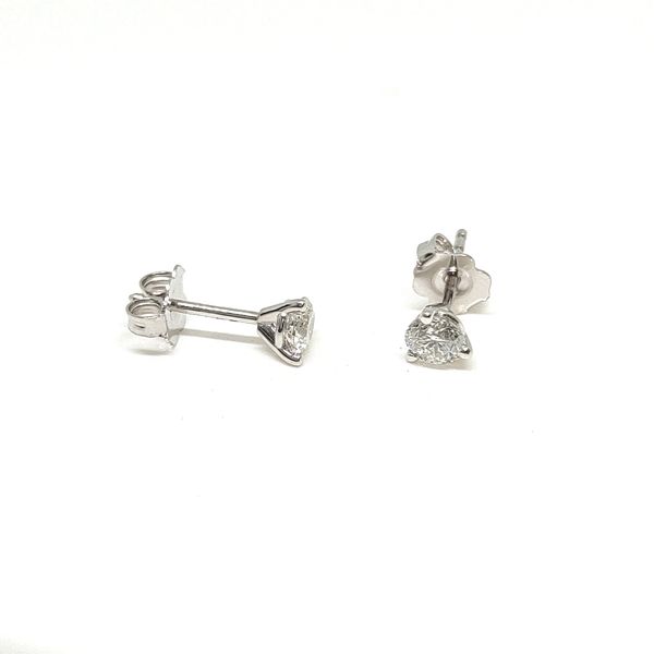 14K White Gold Stud Earrings Blue Water Jewelers Saint Augustine, FL