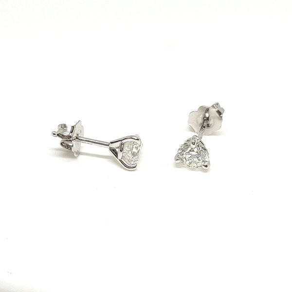 14K White Gold Stud Earrings Blue Water Jewelers Saint Augustine, FL