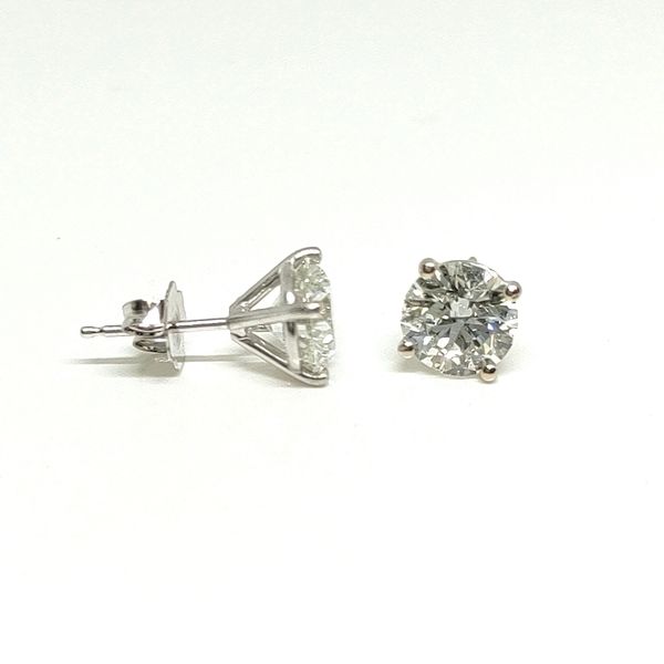 14K White Gold Earrings Blue Water Jewelers Saint Augustine, FL