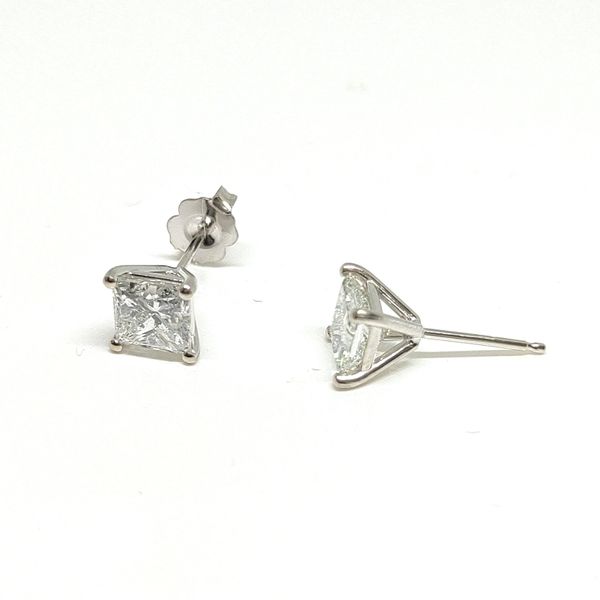 14K White Gold Earrings Blue Water Jewelers Saint Augustine, FL