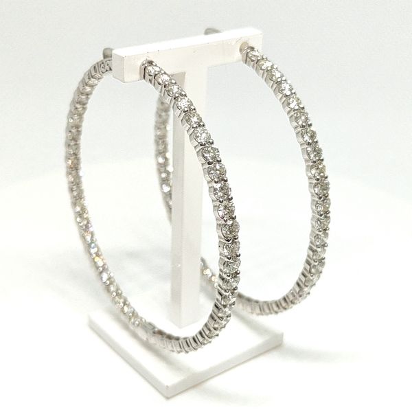 14K White Gold Earrings Blue Water Jewelers Saint Augustine, FL