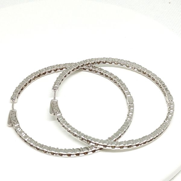 14K White Gold Earrings Image 2 Blue Water Jewelers Saint Augustine, FL