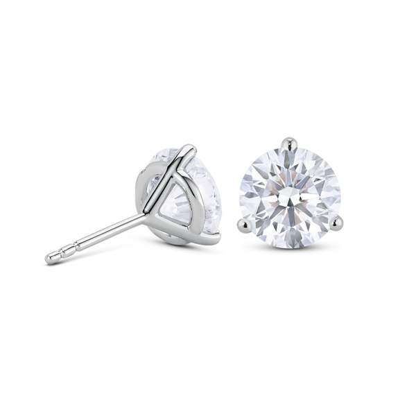 4.01 TCW LAB-GROWN DIAMOND STUD EARRINGS Blue Water Jewelers Saint Augustine, FL