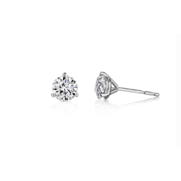 14K White Gold Stud Earrings Blue Water Jewelers Saint Augustine, FL