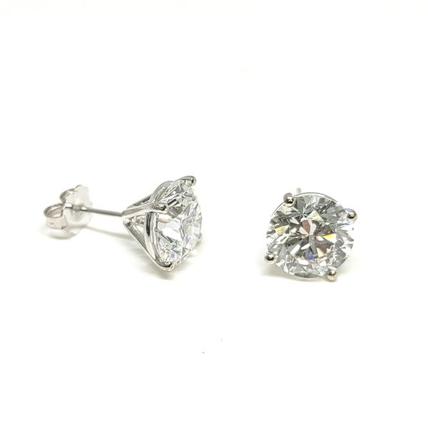 14K White Gold Stud Earrings Blue Water Jewelers Saint Augustine, FL