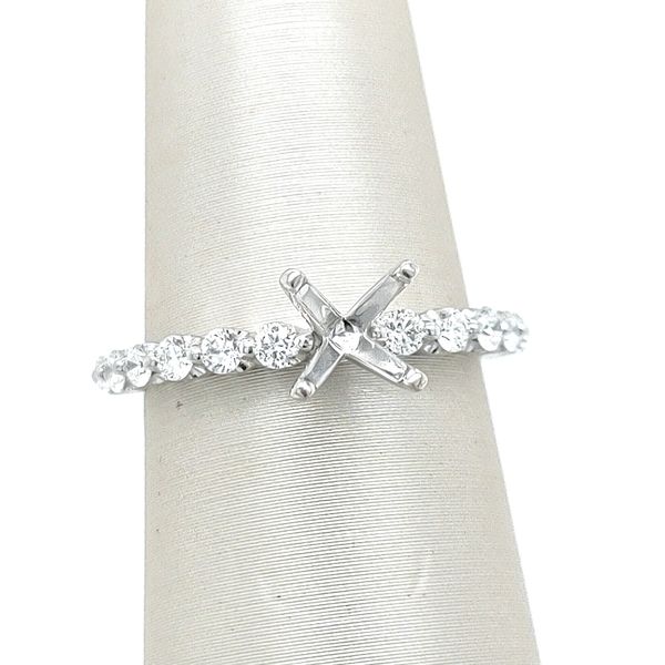 0.50 TCW DIAMOND SEMI-MOUNT RING Blue Water Jewelers Saint Augustine, FL