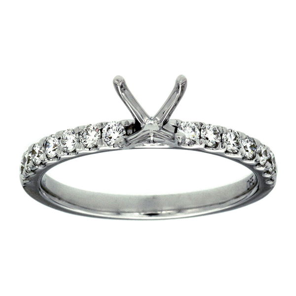 0.35 TCW DIAMOND SEMI-MOUNT RING Blue Water Jewelers Saint Augustine, FL