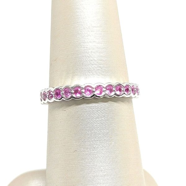 14K White Gold Stackable Ring Blue Water Jewelers Saint Augustine, FL