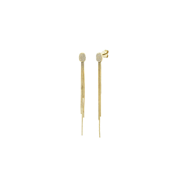14K Yellow Gold Dangle Earrings Blue Water Jewelers Saint Augustine, FL