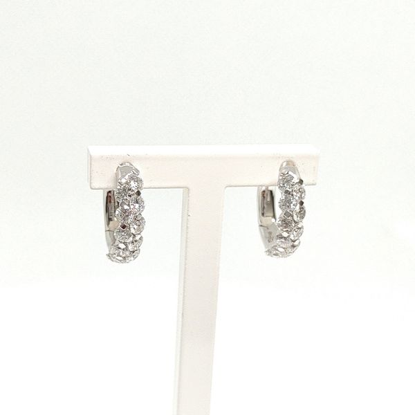 14K White Gold Earrings Blue Water Jewelers Saint Augustine, FL