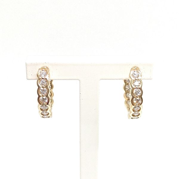 14K Yellow Gold Earrings Image 2 Blue Water Jewelers St. Augustine, FL