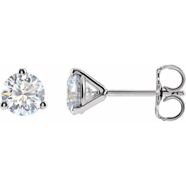 1.10 TCW LAB-GROWN DIAMOND STUD EARRINGS Blue Water Jewelers Saint Augustine, FL