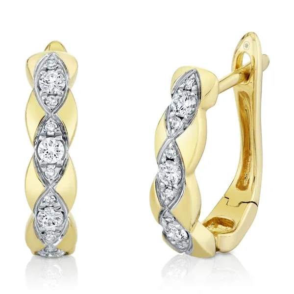 14K Yellow Gold Huggie Earrings Blue Water Jewelers Saint Augustine, FL