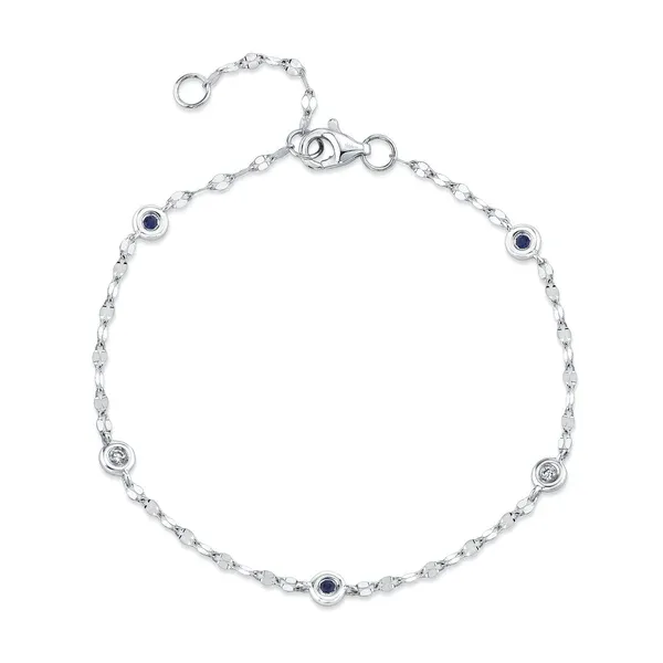 14K White Gold Fashion Bracelet Blue Water Jewelers Saint Augustine, FL