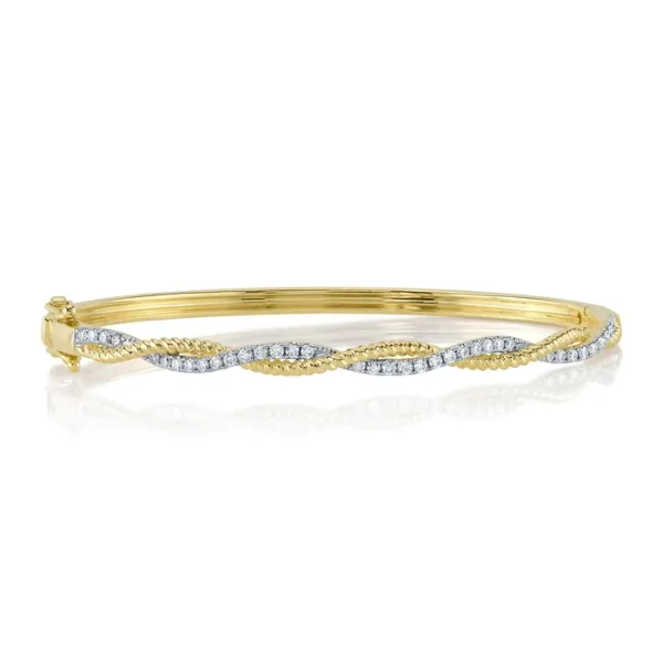 14K Yellow Gold Bangle Bracelet Blue Water Jewelers Saint Augustine, FL