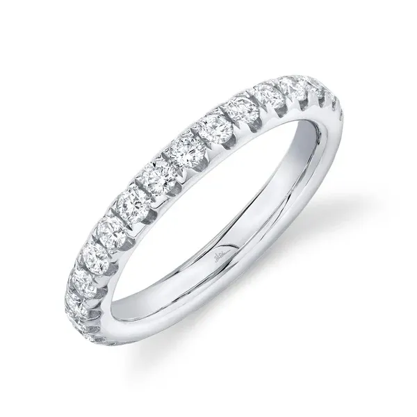 SHY 14K White Gold Wedding Band Blue Water Jewelers Saint Augustine, FL