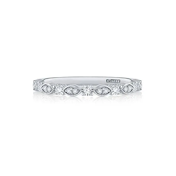 A JAFFE WEDDING BAND WITH DIAMONDS Blue Water Jewelers Saint Augustine, FL