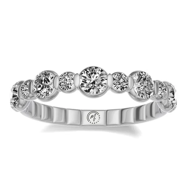 DIAMOND WEDDING BAND Image 3 Blue Water Jewelers Saint Augustine, FL