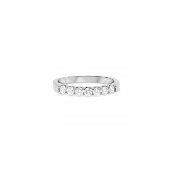 7 Stone Diamond Wedding Ring Blue Water Jewelers Saint Augustine, FL