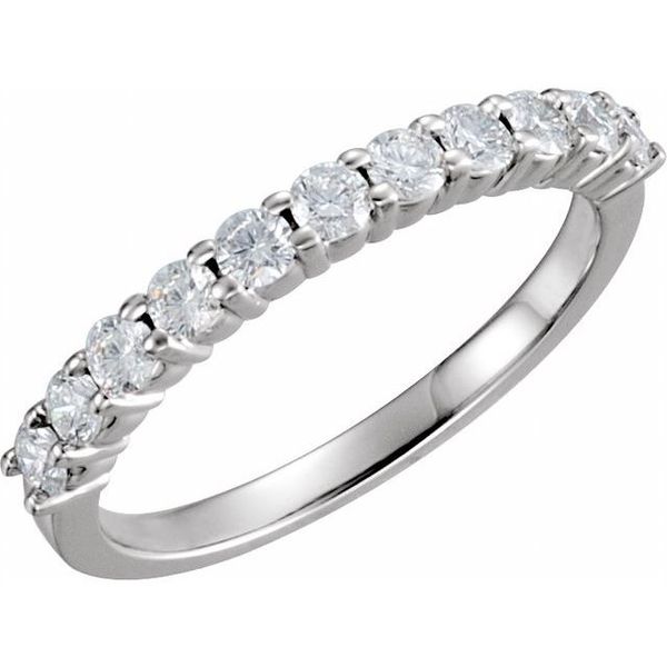 VIMCO 14K White Gold Wedding Band Blue Water Jewelers Saint Augustine, FL