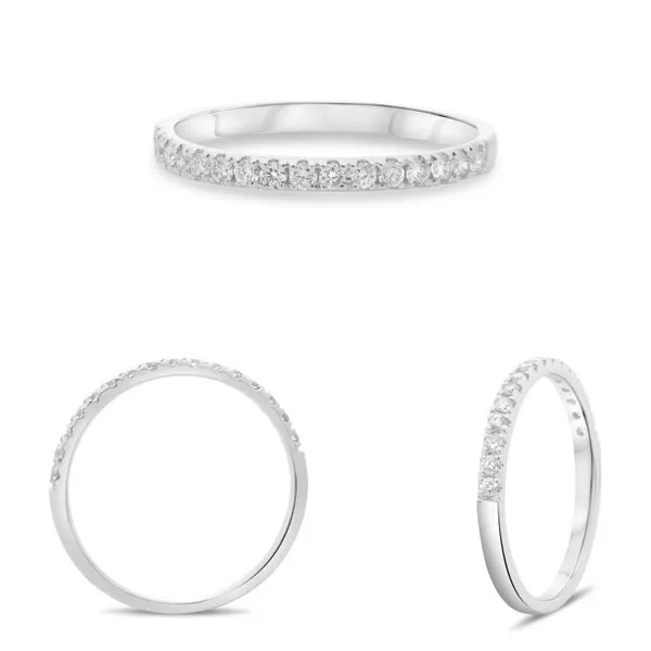 0.25 Tcw Diamond Wedding Band Blue Water Jewelers Saint Augustine, FL