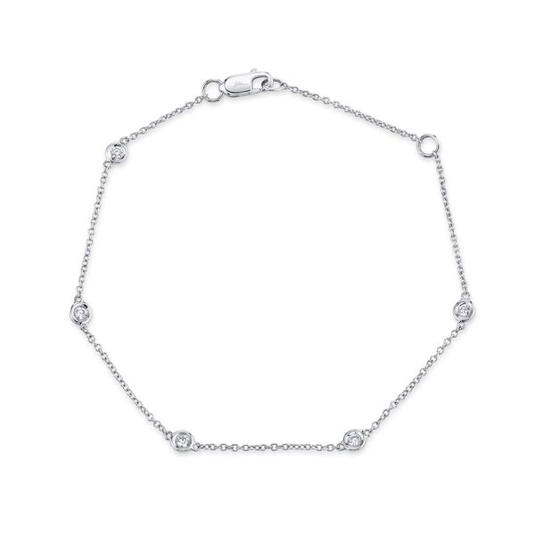 0.13 TCW DIAMOND BY THE YARD BRACELET Blue Water Jewelers Saint Augustine, FL