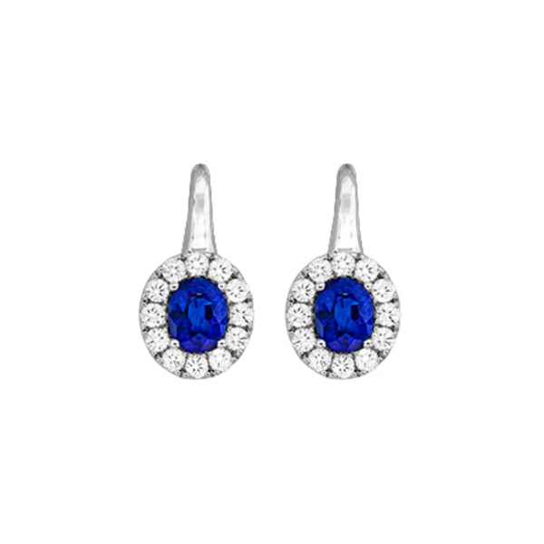 18K White Gold Fashion Earrings Blue Water Jewelers Saint Augustine, FL