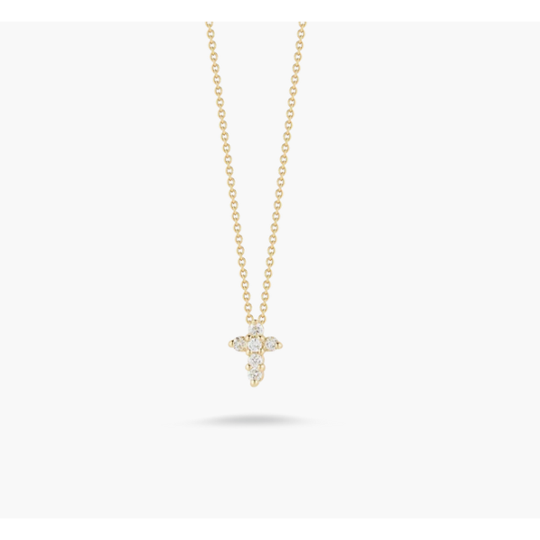 18K Yellow Gold Pendant Necklace Blue Water Jewelers Saint Augustine, FL