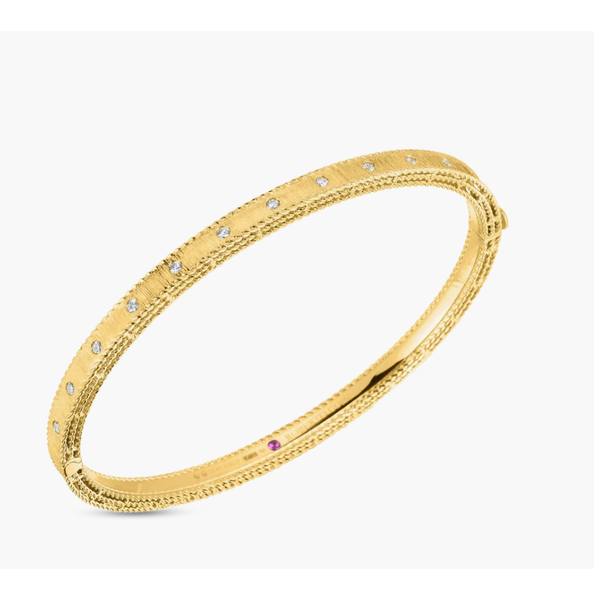 18K Yellow Gold Bangle Bracelet Blue Water Jewelers Saint Augustine, FL