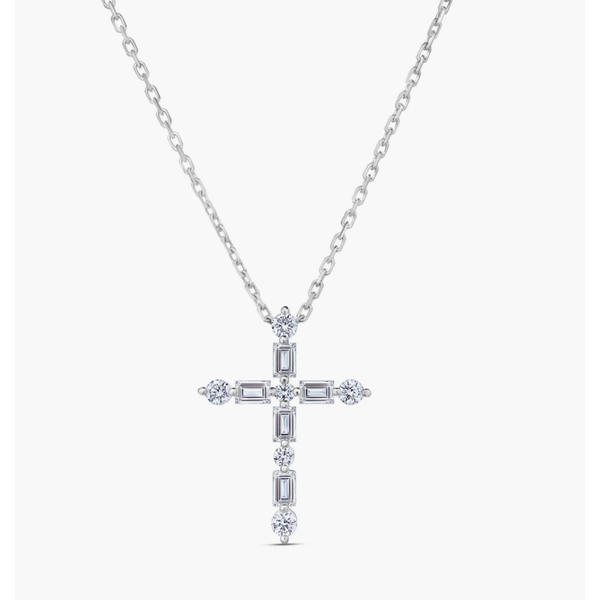 18K White Gold Pendant Necklace Blue Water Jewelers Saint Augustine, FL